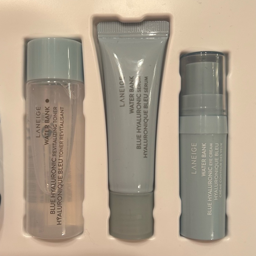 LANEIGE Water Bank Blue Hyaluronic DELUXE MINI trio set